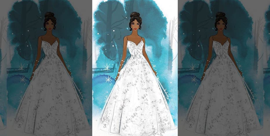 princess-inspired wedding dress line